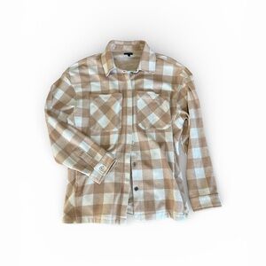 Buckle Black Aurora Plaid Shacket